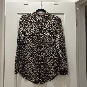 Equipment Leopard Shirt